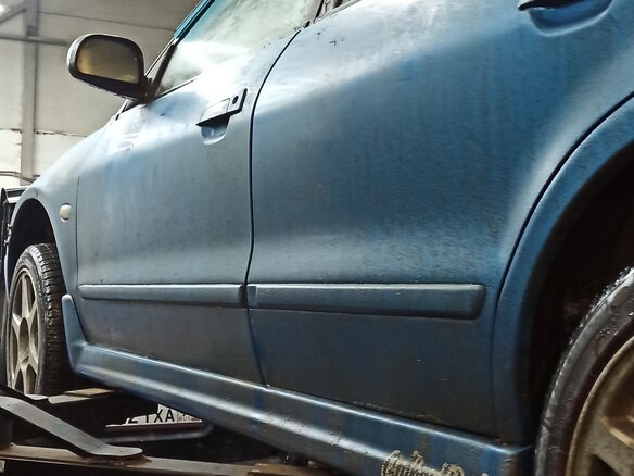 1997 Mitsubishi Galant VR-4 VIII, синий - вид 6