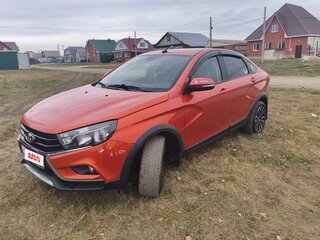 2021 Lada (ВАЗ) Vesta Cross I, оранжевый, 1080000 рублей, вид 4