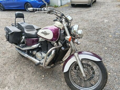 1996 Honda VT 1100, фиолетовый, 420000 рублей, вид 1