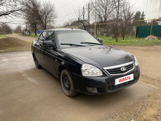 2011 Lada (ВАЗ) Priora I, чёрный, 350000 рублей, вид 4