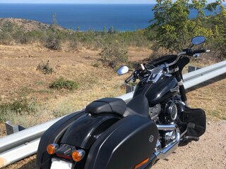 2019 Harley-Davidson Sport Glide, чёрный, 1750000 рублей, вид 3