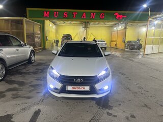 2019 Lada (ВАЗ) Vesta I, белый, 1100000 рублей, вид 4