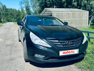 2011 Hyundai Sonata VI (YF), чёрный, 960000 рублей, вид 3