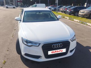 2012 Audi A6 IV (C7), белый, 1450000 рублей, вид 2