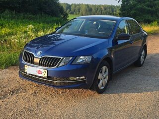 2019 Skoda Octavia III (A7) Рестайлинг, синий, 1200000 рублей, вид 1