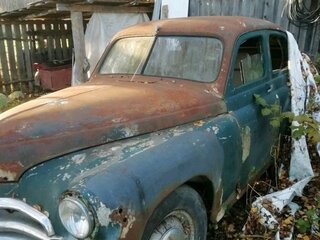 1948 ГАЗ М-20 «Победа», белый, 100000 рублей, вид 4
