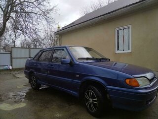 2002 Lada (ВАЗ) 2115, синий, 255000 рублей, вид 2