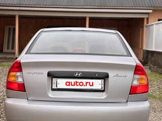 2004 Hyundai Accent ТагАЗ II, серебристый, 450000 рублей, вид 3