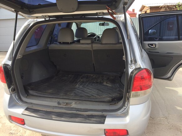 2008 Hyundai Santa Fe, серебристый - вид 4