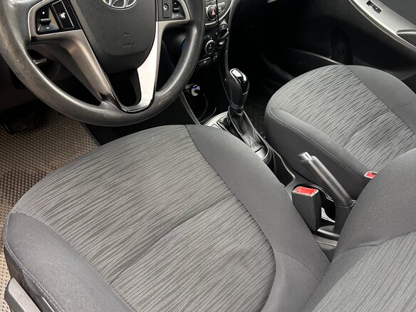 2016 Hyundai Solaris I Рестайлинг, синий, 1000000 рублей - вид 4