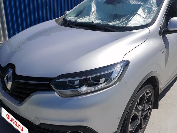 2018 Renault Kadjar I Рестайлинг, серебристый, 1550000 рублей - вид 1
