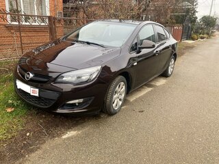 2014 Opel Astra J Рестайлинг, коричневый, 750000 рублей, вид 1