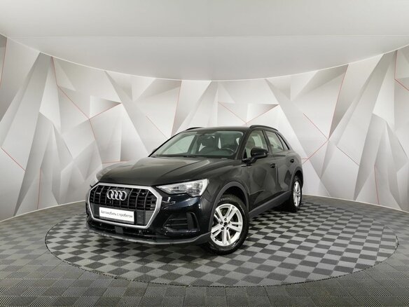 2021 Audi Q3 40 TFSI II (F3), чёрный, 2700000 рублей