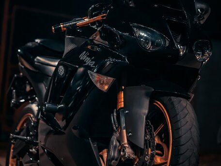 2007 Kawasaki ZX-6R Ninja, чёрный, 640000 рублей, вид 3