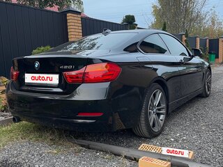 2014 BMW 4 серии 420i F32/F33/F36, чёрный, 1830000 рублей, вид 4