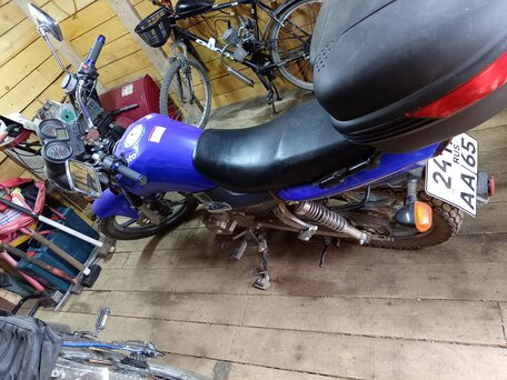 2015 Regulmoto SK150, синий, 95000 рублей, вид 5
