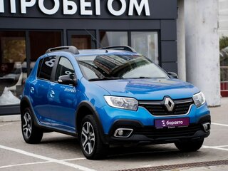 2019 Renault Sandero Stepway II Рестайлинг, синий, 1325000 рублей, вид 3