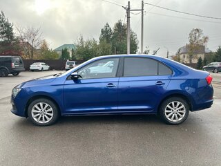 2021 Skoda Rapid II, синий, 1380000 рублей, вид 3