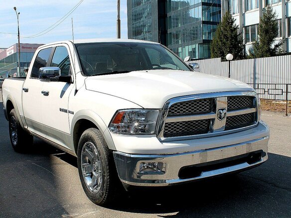 2009 Dodge RAM IV (DS/DJ), белый - вид 1