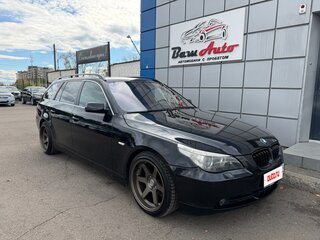 2007 BMW 5 серии 525d V (E60/E61), чёрный, 997000 рублей, вид 1