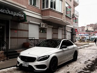 2015 Mercedes-Benz C-Класс 180 IV (W205), белый, 1700000 рублей, вид 2