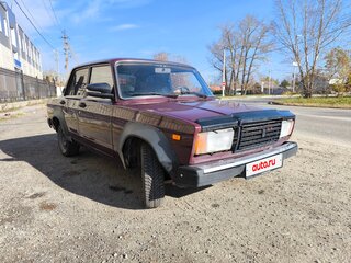 2008 Lada (ВАЗ) 2107, пурпурный, 140000 рублей, вид 2