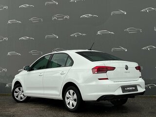 2021 Volkswagen Polo VI, белый, 1664300 рублей, вид 4