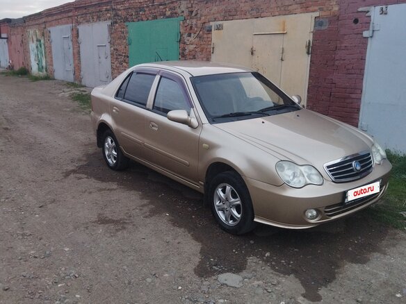 2010 Geely CK (Otaka) I Рестайлинг, бежевый, 260000 рублей - вид 2