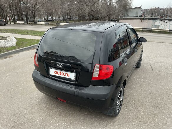 2008 Hyundai Getz I Рестайлинг, чёрный, 310000 рублей - вид 5