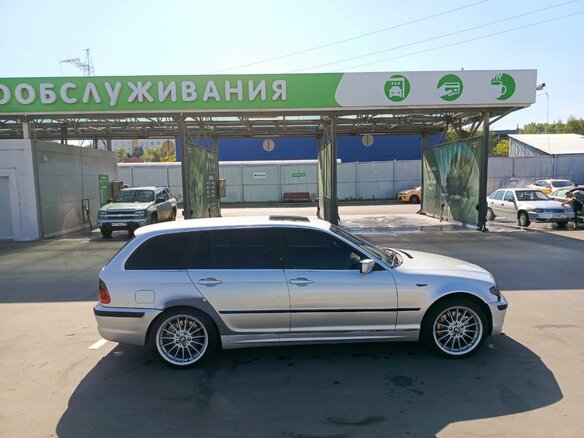 2002 BMW 3 серии 330xd IV (E46) Рестайлинг, серебристый, 1000000 рублей - вид 10
