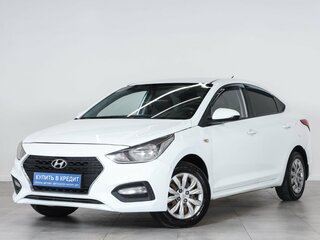 2018 Hyundai Solaris II, белый, 799000 рублей, вид 4