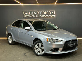 2012 Mitsubishi Lancer X Рестайлинг, серебристый, 850000 рублей, вид 3
