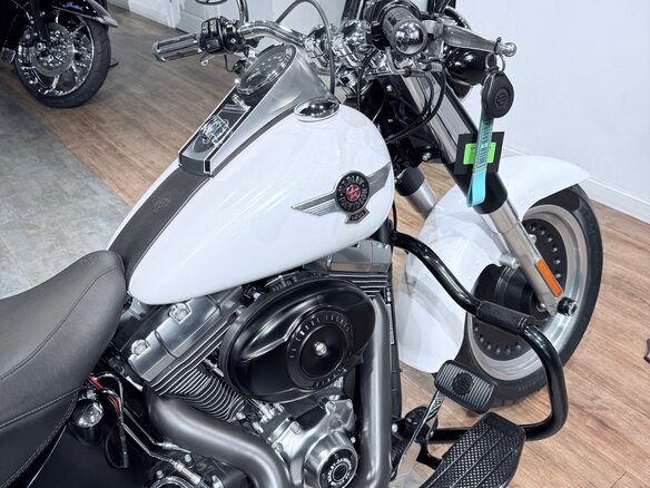 2011 Harley-Davidson Fat Boy, белый, 1399000 рублей - вид 12