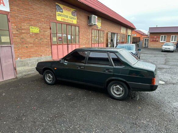 2002 Lada (ВАЗ) 21099, зелёный, 290000 рублей - вид 6
