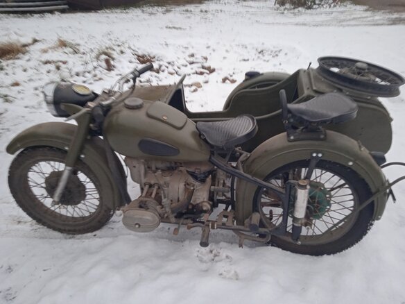 1965 Урал M-62, голубой, 250000 рублей