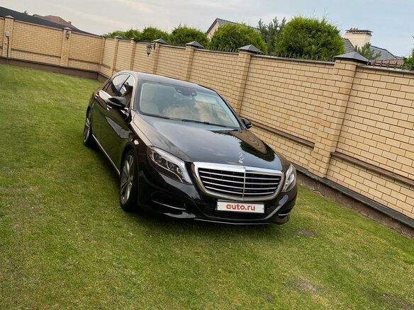 2014 Mercedes-Benz S-Класс 500 Long VI (W222, C217), чёрный, 4500000 рублей