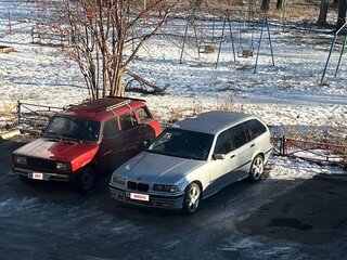 1999 BMW 3 серии 318i III (E36), серебристый, 299999 рублей, вид 4