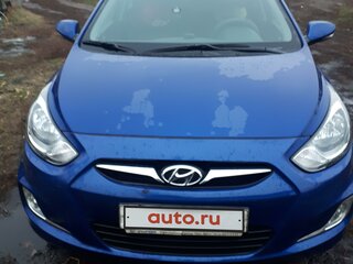 2011 Hyundai Solaris I, синий, 920000 рублей, вид 1