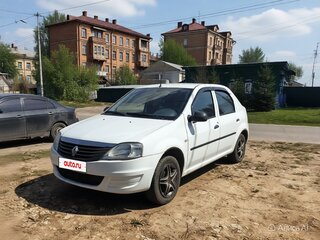 2012 Renault Logan I Рестайлинг, белый, 320000 рублей, вид 1
