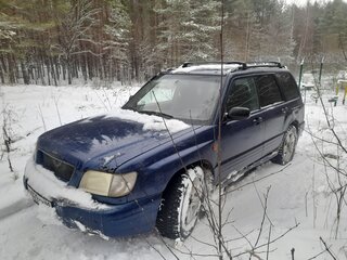 2001 Subaru Forester I Рестайлинг, синий, 430000 рублей, вид 2