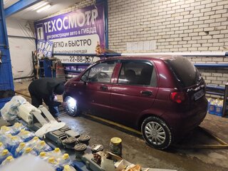 2009 Daewoo Matiz I Рестайлинг, красный, 215000 рублей, вид 4