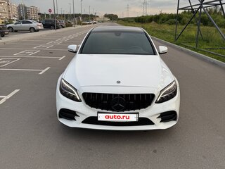 2020 Mercedes-Benz C-Класс 180 IV (W205) Рестайлинг, белый, 3500000 рублей, вид 3