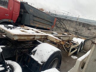 2007 МАЗ Полуприцеп - контейнеровоз, серый, 350000 рублей, вид 1