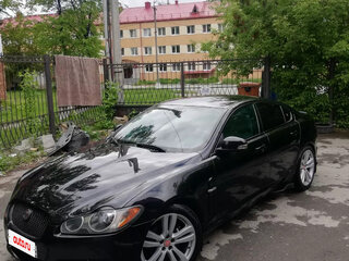 2008 Jaguar XF I, чёрный, 1300000 рублей, вид 2