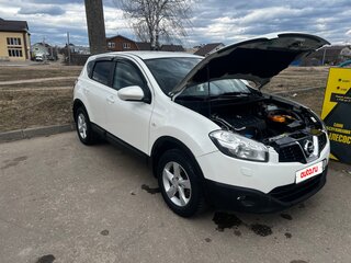 2013 Nissan Qashqai I Рестайлинг, белый, 1150000 рублей, вид 5