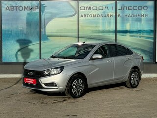 2019 Lada (ВАЗ) Vesta I, серебристый, 845000 рублей, вид 1