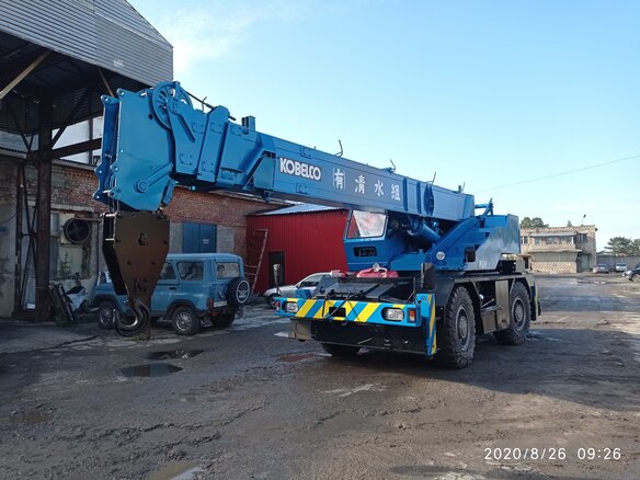 1992 Kobelco Колесные, синий - вид 20