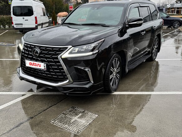 2021 Lexus LX 570 III Рестайлинг 2, чёрный, 13450000 рублей