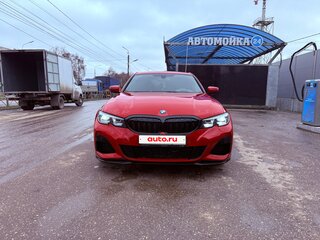 2021 BMW 3 серии 318d VII (G2x), красный, 4000000 рублей, вид 4
