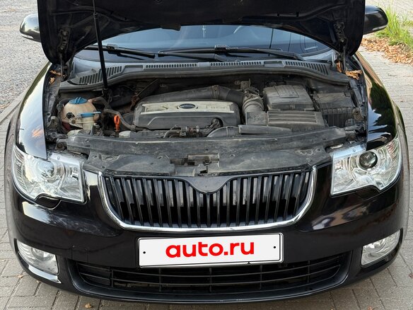 2008 Skoda Superb DSG II, чёрный, 589000 рублей - вид 3